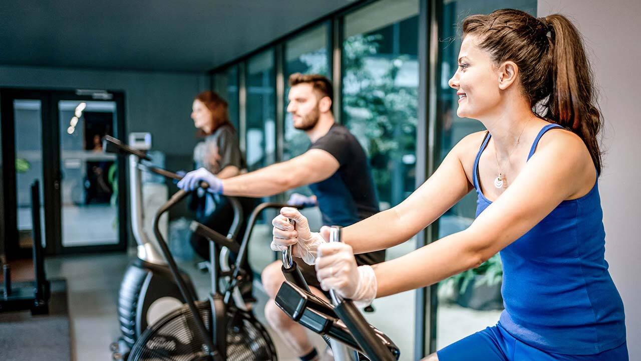 TRAINING ON EXERCISE BIKES TRAINING ON EXERCISE BIKES