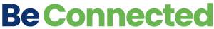 Be Connected logo Be Connected logo